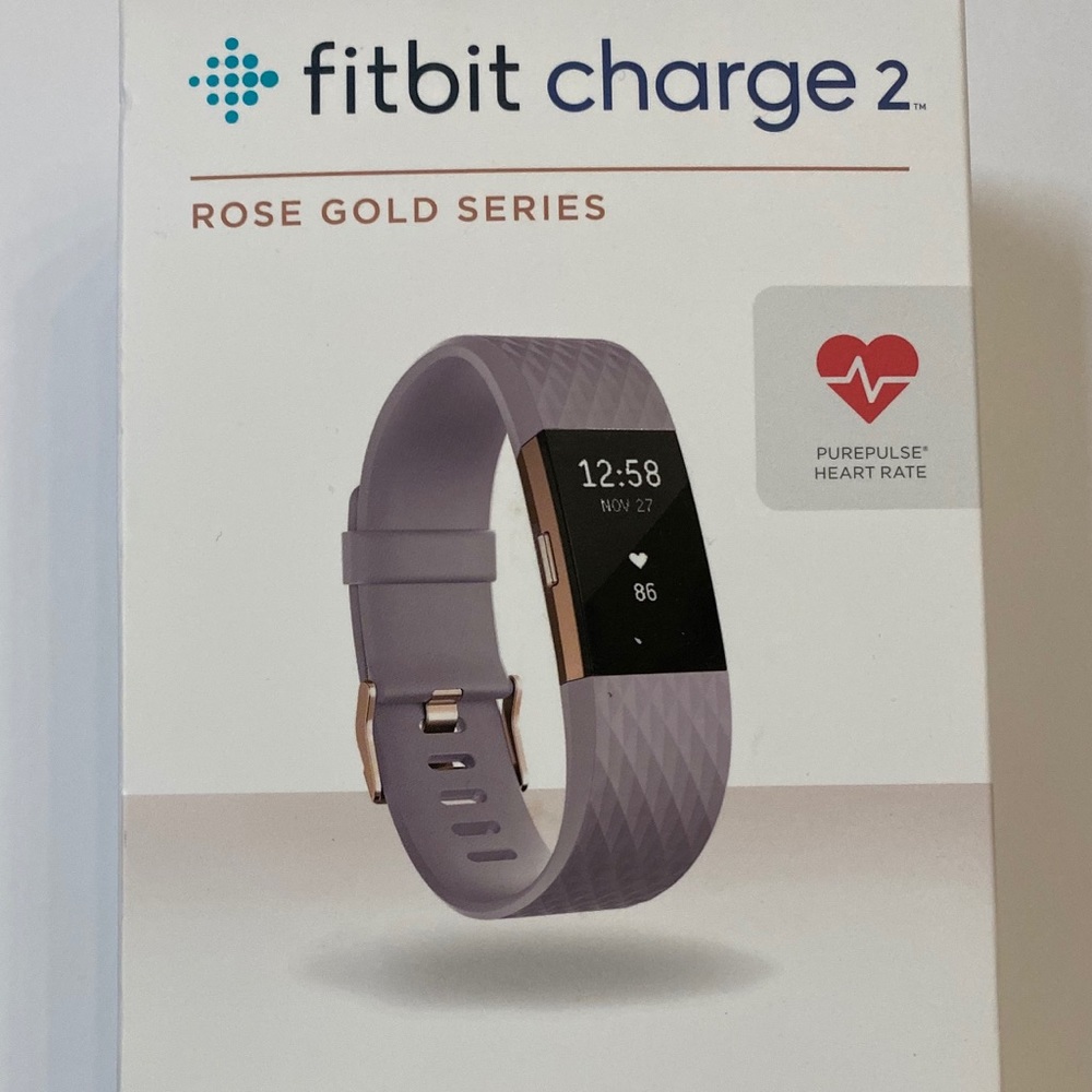 Fitbit charge 2 Rose Gold series